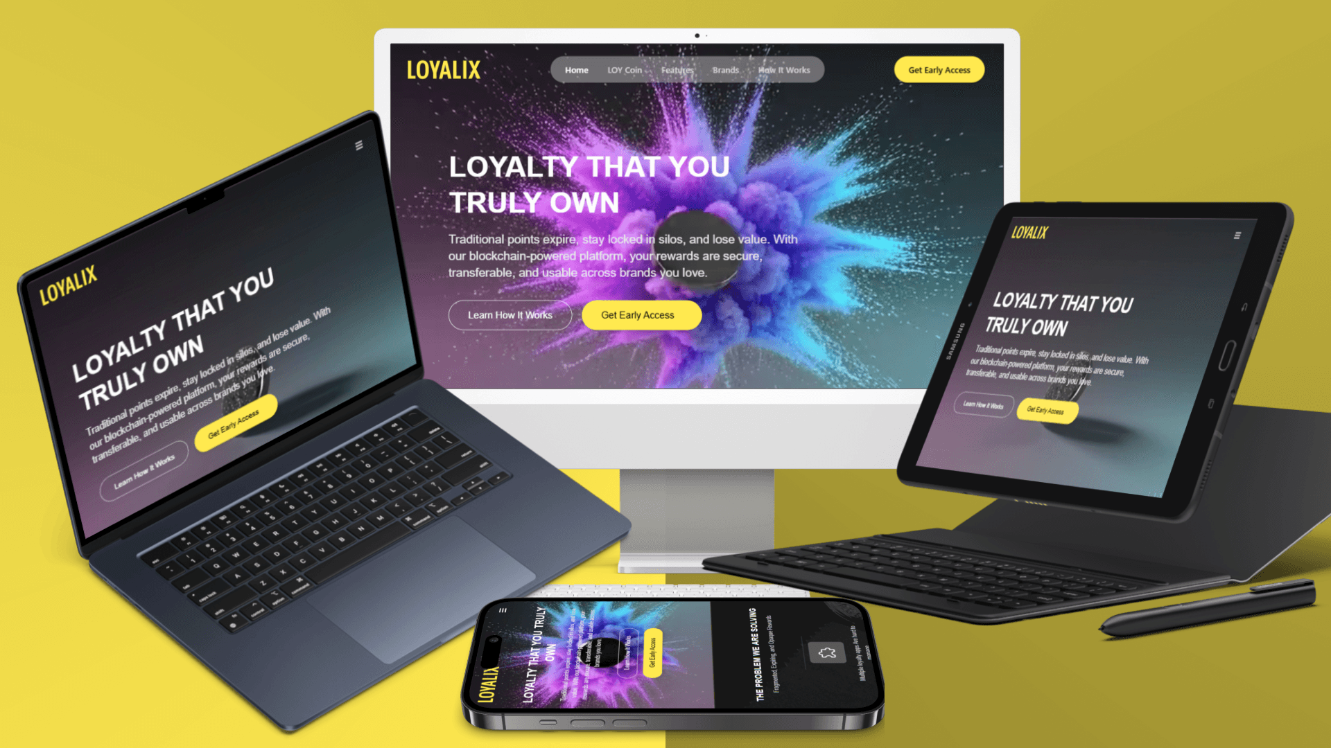 Loyalix – Blockchain-Based Loyalty Rewards Platform